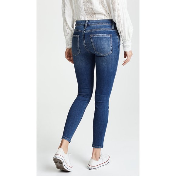 Current Elliott Stiletto Jeans Worn Stretch Indigo - Picture 2 of 8